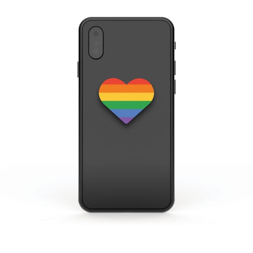 NWT Colorways Twist N Grip Love Pride Pop Universal Phone Grip & Stand